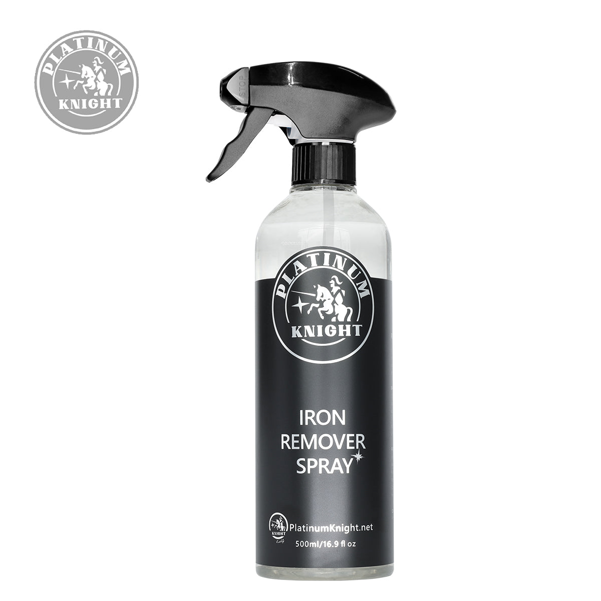 IRON REMOVER SPRAY 500ML - PLATINUM KNIGHT CLEANER FOR CAR